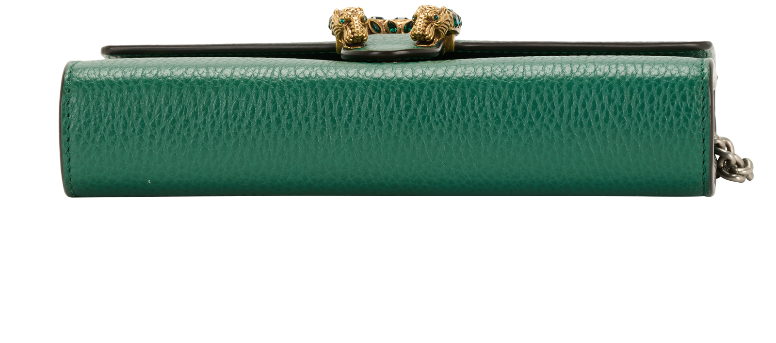 Dionysus Wallet On Chain, &pound;750, Handbags, Green, Leather, Top view